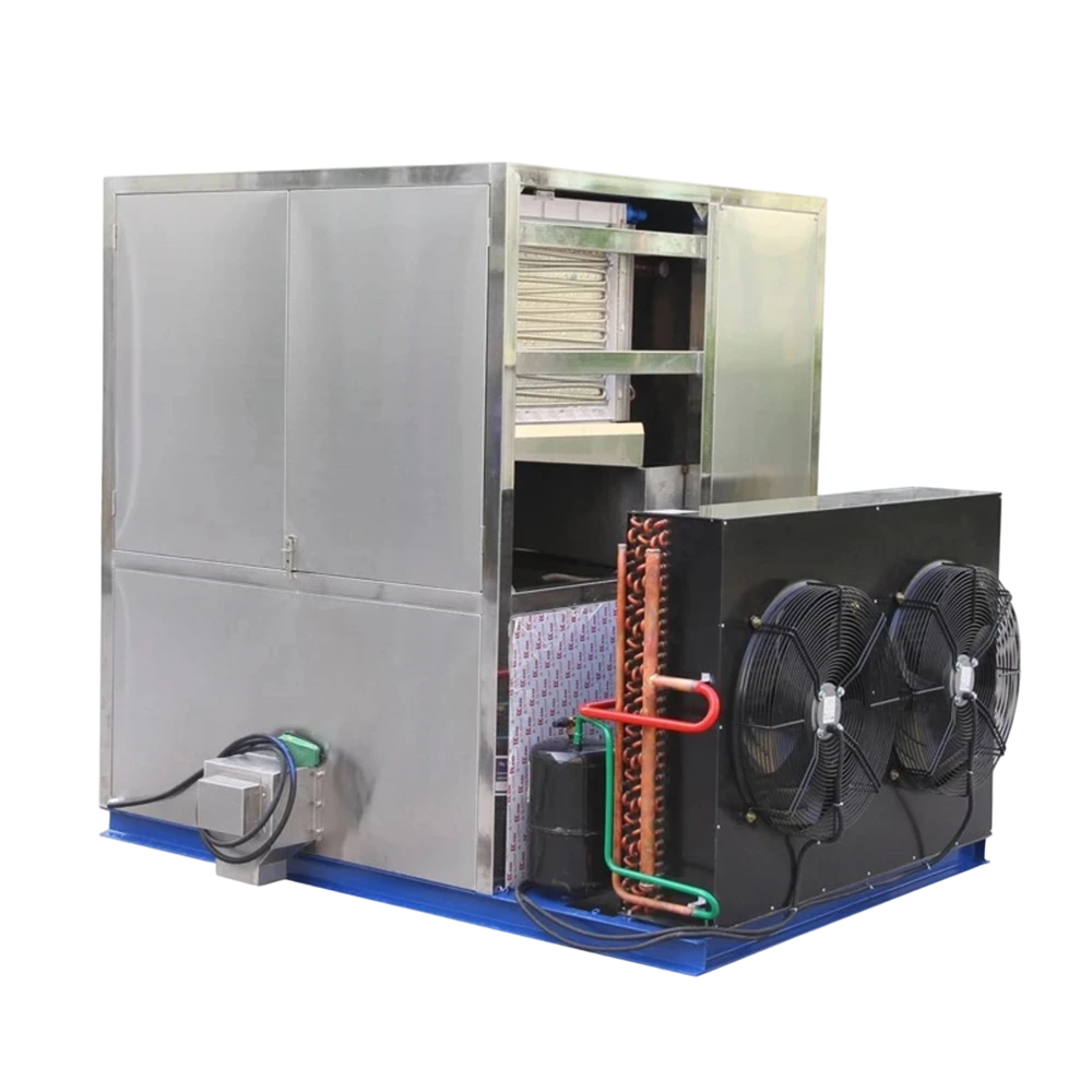 M&aacute;quina para fabricar hielo en cubitos Equipo para fabricar hielo industrial