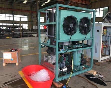 M&aacute;quina de hielo en tubos de 1 tonelada a Colombia