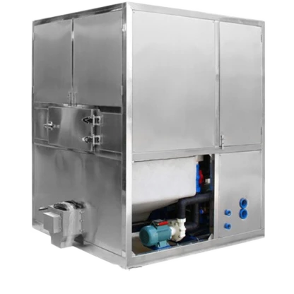 M&aacute;quina para fabricar hielo en cubitos Equipo para fabricar hielo industrial
